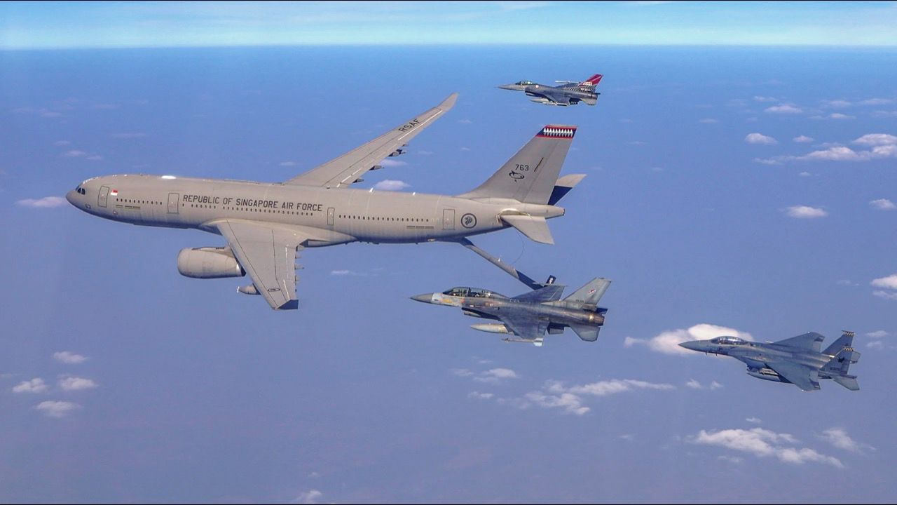 แอร์บัสได้รับการรับรองระบบเติมเชื้อเพลิงอัตโนมัติบน A330 MRTT ของสิงคโปร์