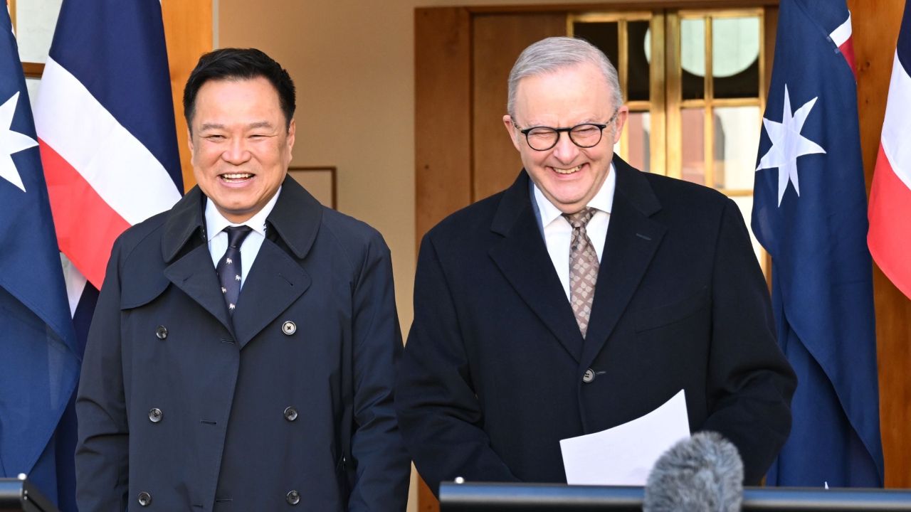 2 นายกฯ ออสเตรเลีย-ไทย แถลงข่าวร่วม ประกาศยกระดับหุ้นส่วนยุทธศาสตร์ 4 ด้าน