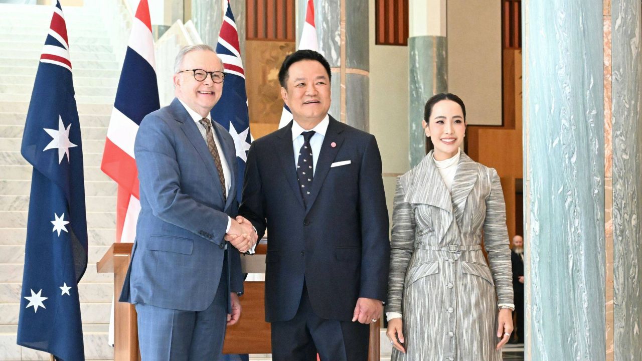ยิงสลุต 19 นัด ต้อนรับ “นายกฯ อนุทิน” เยือนออสเตรเลียอย่างเป็นทางการ