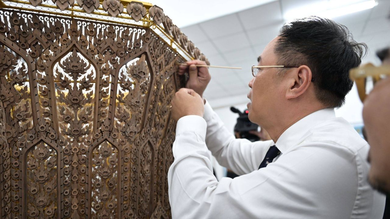 คืบหน้า 90% จัดสร้างพระเมรุมาศ-งานพระราชพิธีถวายพระเพลิงพระบรมศพ “พระพันปีหลวง”