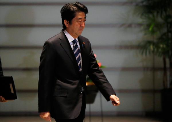 นายกรัฐมนตรี ชินโสะ อาเบะ แห่งญี่ปุ่น (ภาพ: REUTERS)