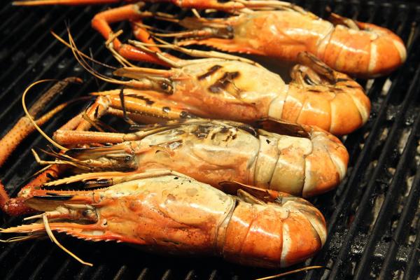 กุ้งแม่น้ำไซส์ใหญ่ - กลิ่นหอมๆนี่ลอยมาเลย