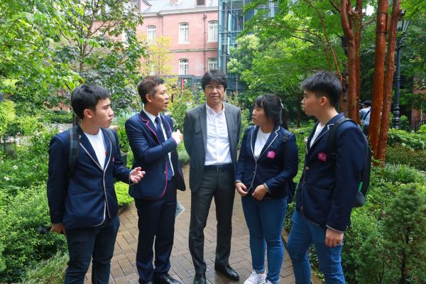 ระหว่างเยี่ยมชมและศึกษาดูงานกับ‘มิตซูบิชิ เอสเตท กรุ๊ป’ (MEC)