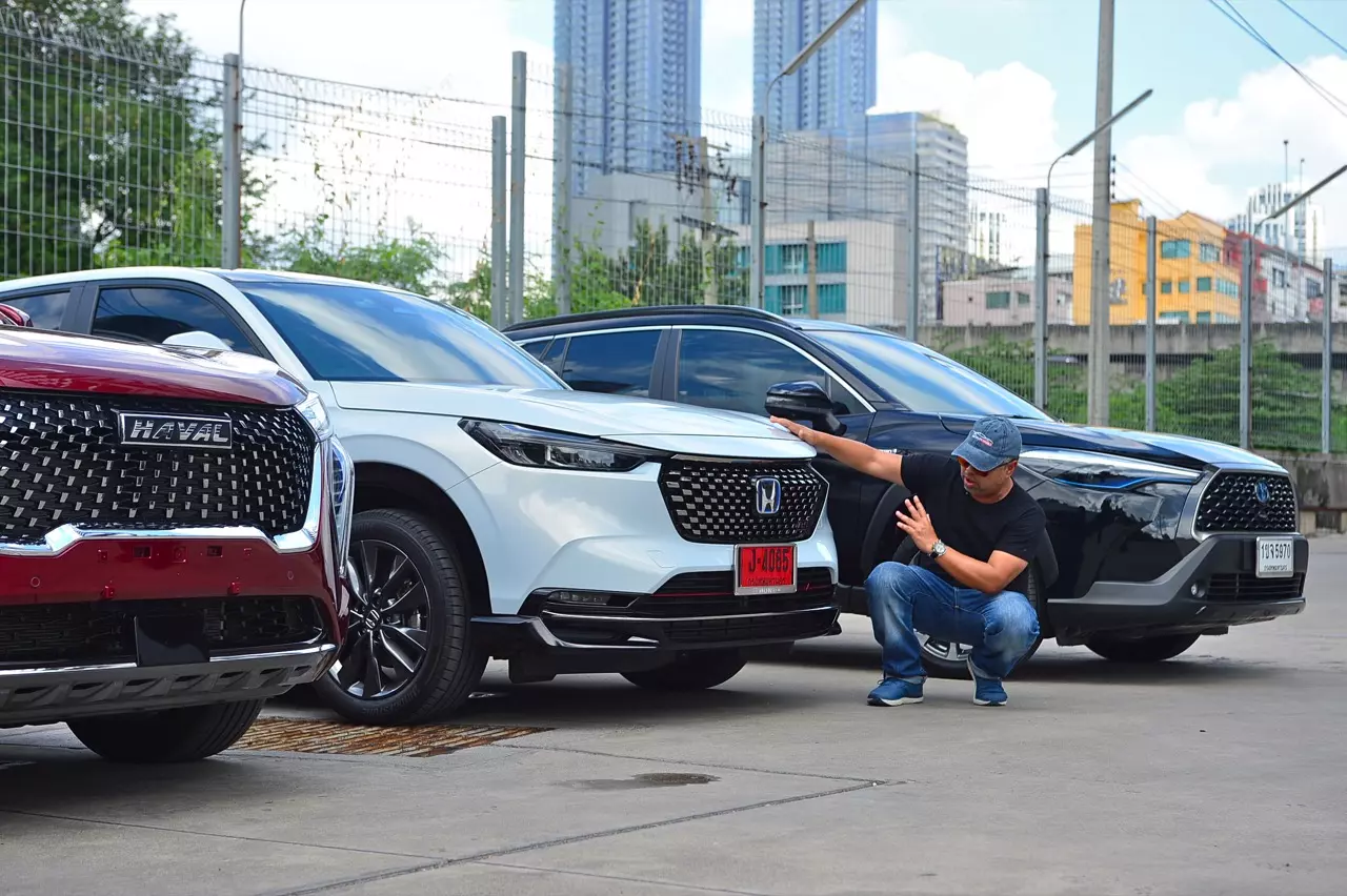 สัมผัสแรก ทดสอบ HONDA NEW HR-V e:HEV RS 