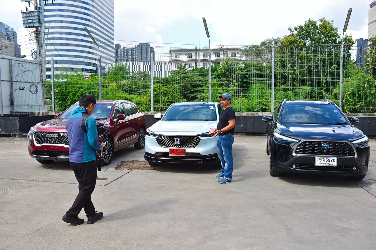 สัมผัสแรก ทดสอบ HONDA NEW HR-V e:HEV RS 