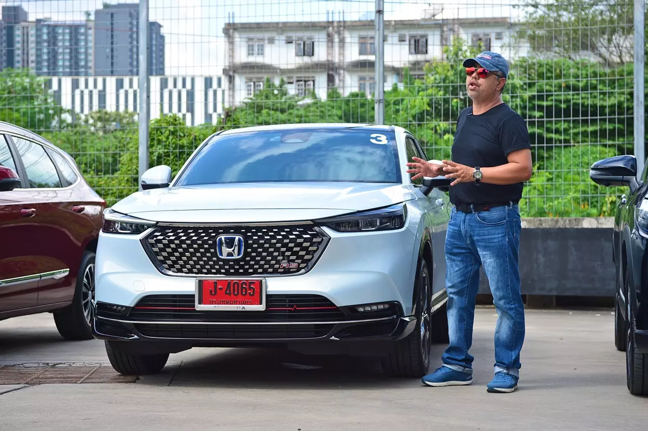 สัมผัสแรก ทดสอบ HONDA NEW HR-V e:HEV RS 