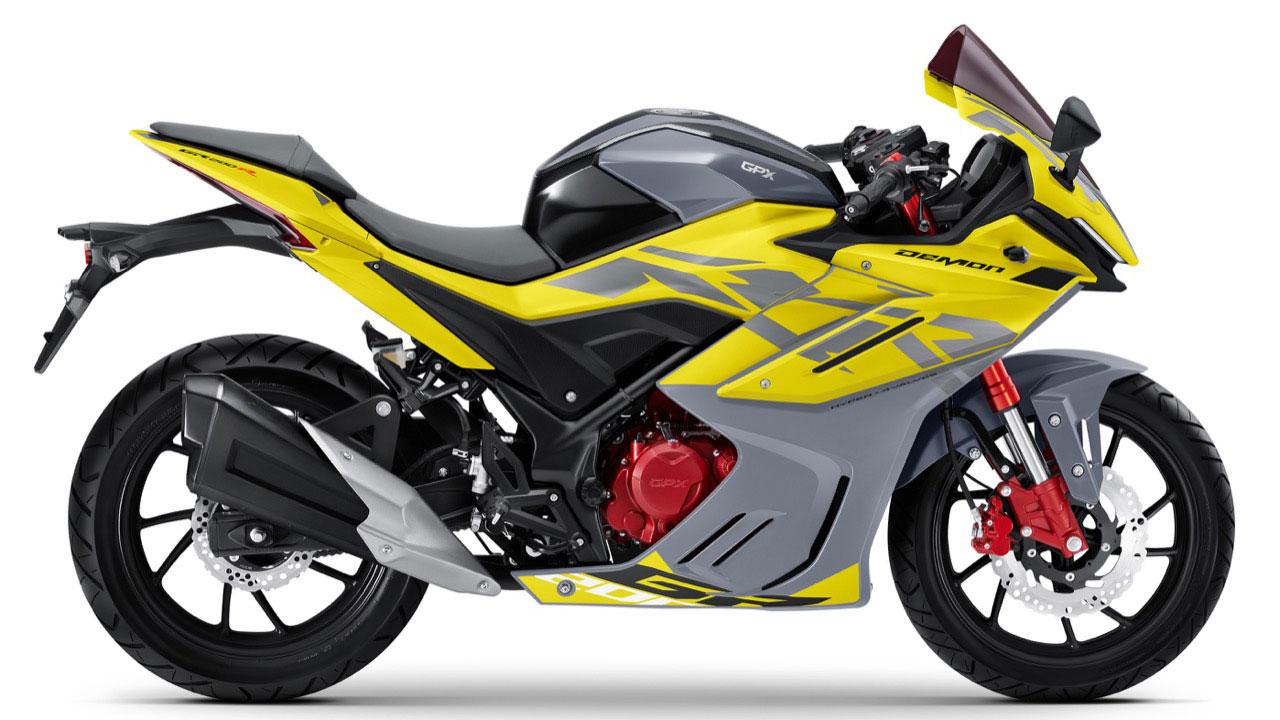 GPX ส่งโฉมใหม่ New DEMON GR200R อัปเกรดเครื่องยนต์