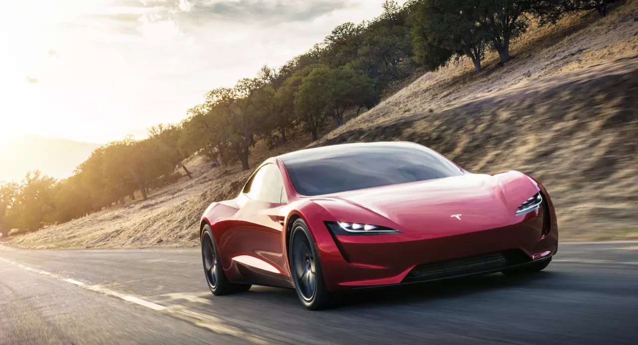 Tesla model shop x roadster