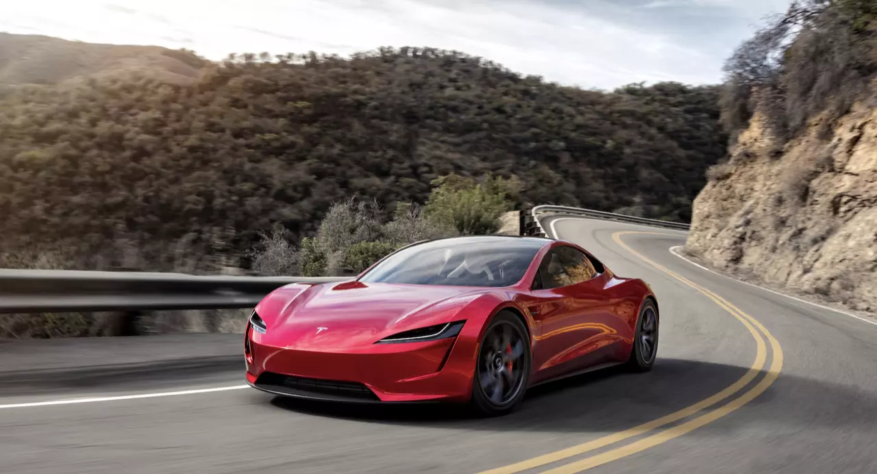 Tesla store roadster x