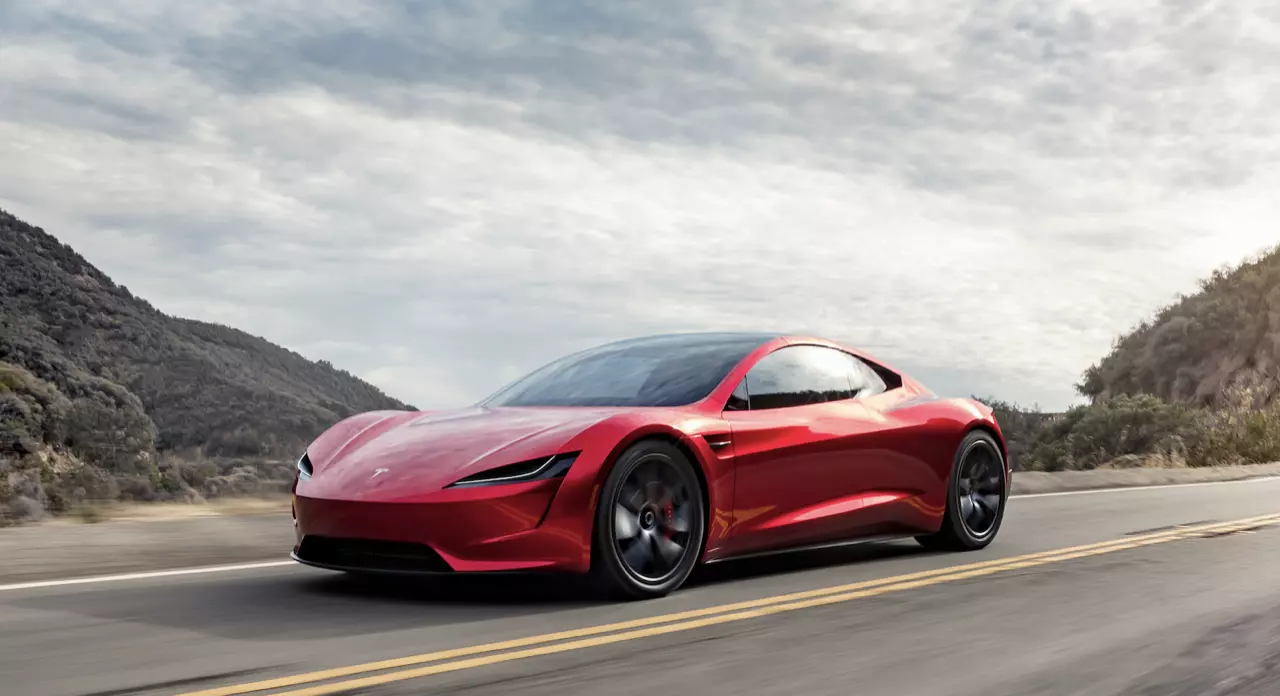 Tesla roadster on sale 2 release