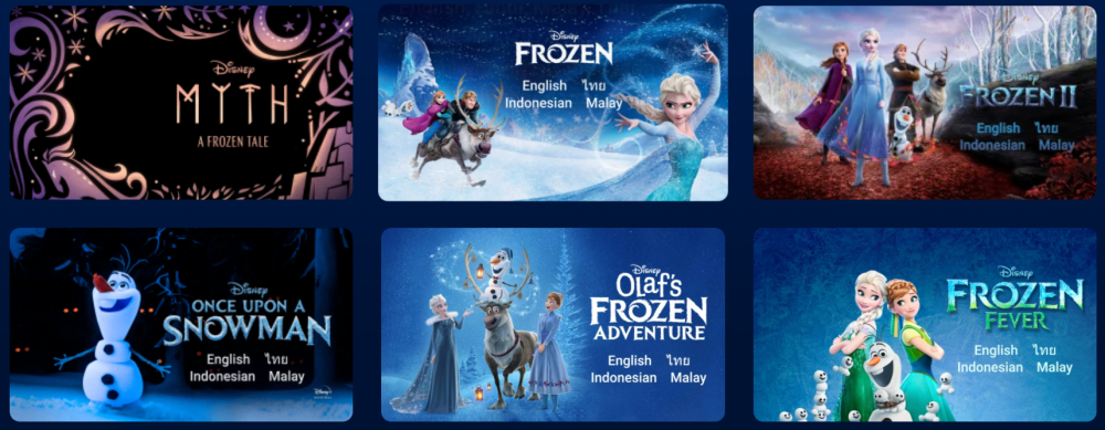 เป ดรายช อการ ต นด สน ย สน กๆ ใน Disney Hotstar ป 21