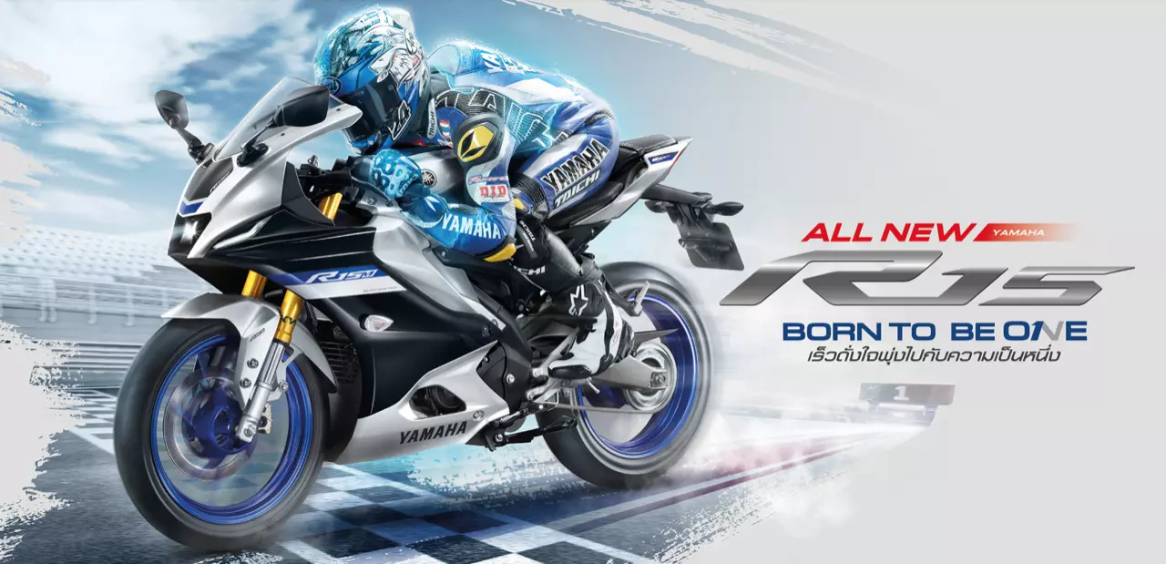 โผล่แล้ว BABY R1 New YAMAHA R15 Connected-ABS