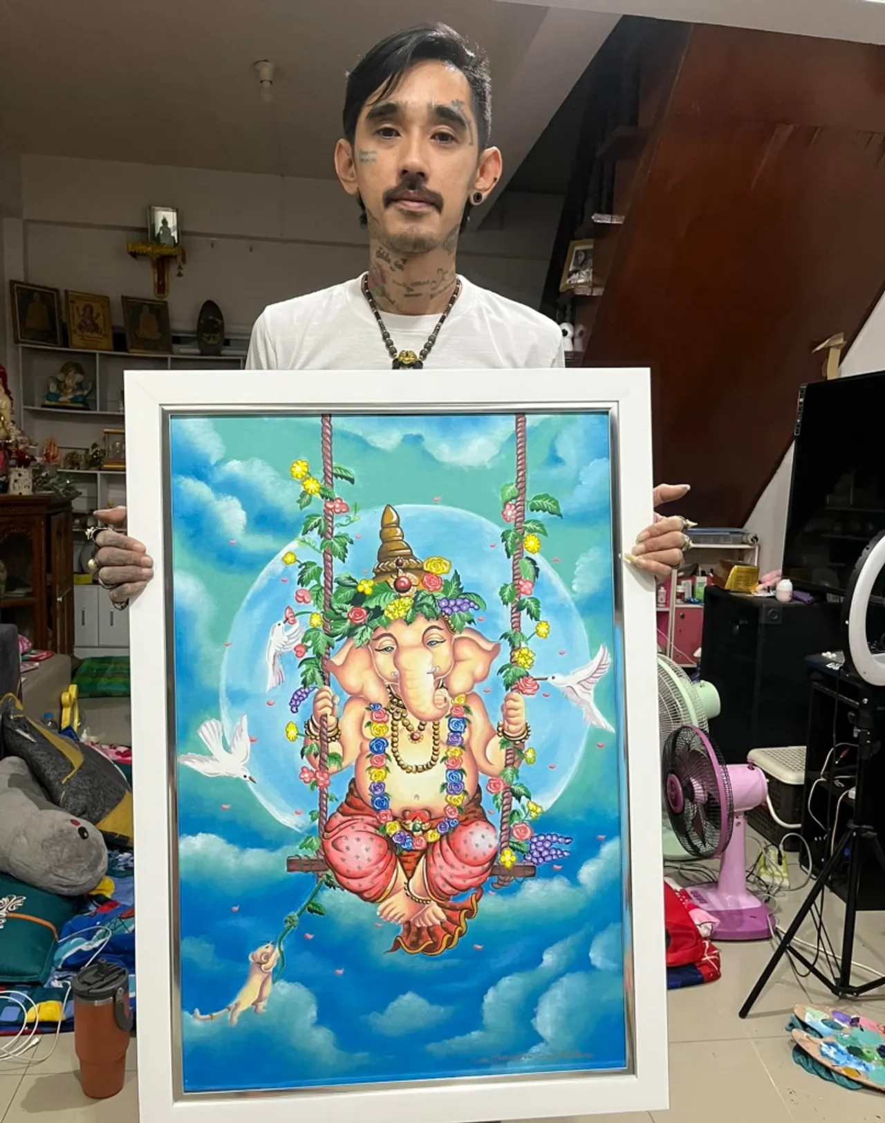 'ขี้คุกเขียนรูป' อดีตผู้ค้ายา สู่จิตรกร เปลี่ยนชีวิตด้วยโอกาสและแรงศรัทธา