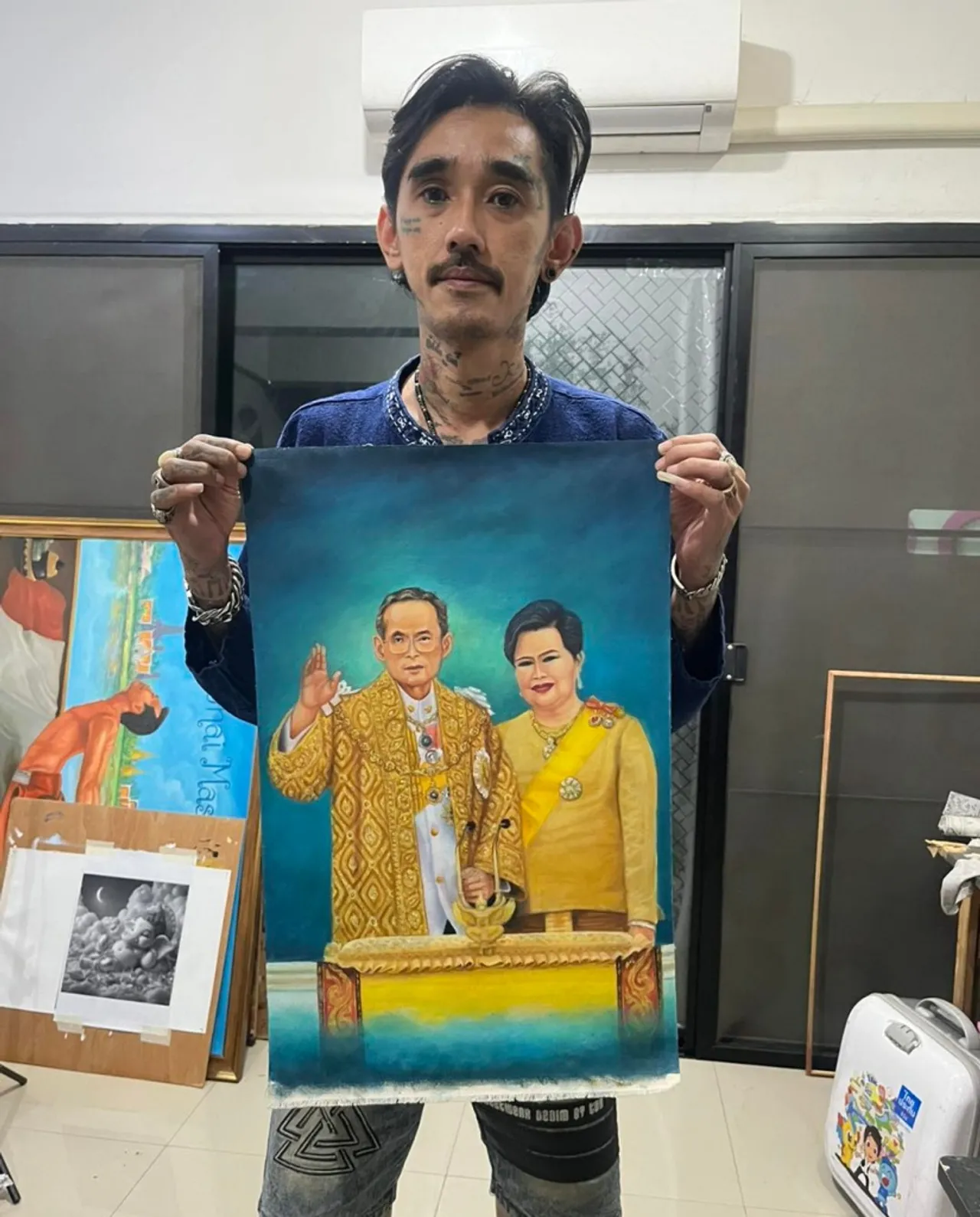 'ขี้คุกเขียนรูป' อดีตผู้ค้ายา สู่จิตรกร เปลี่ยนชีวิตด้วยโอกาสและแรงศรัทธา