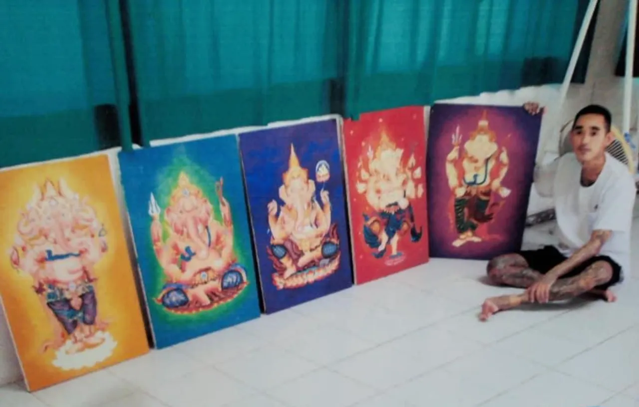 'ขี้คุกเขียนรูป' อดีตผู้ค้ายา สู่จิตรกร เปลี่ยนชีวิตด้วยโอกาสและแรงศรัทธา
