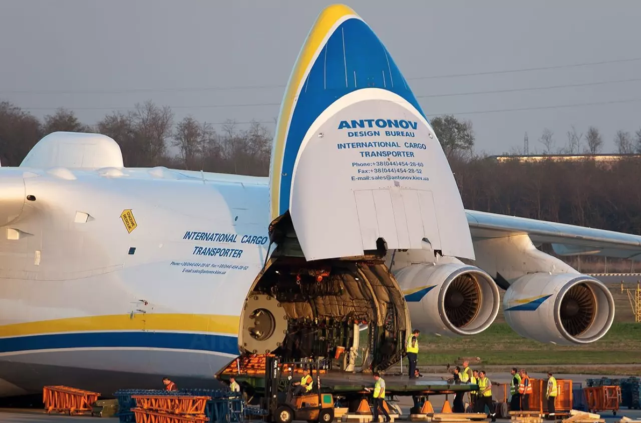 ส่อง เครื่องบินลำเลียงใหญ่ที่สุดในโลก ANTONOV AN 225 MRIYA