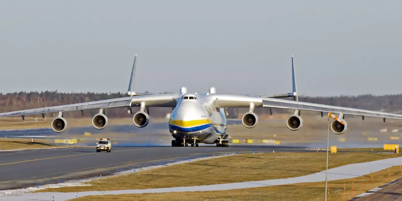 ส่อง เครื่องบินลำเลียงใหญ่ที่สุดในโลก ANTONOV AN 225 MRIYA