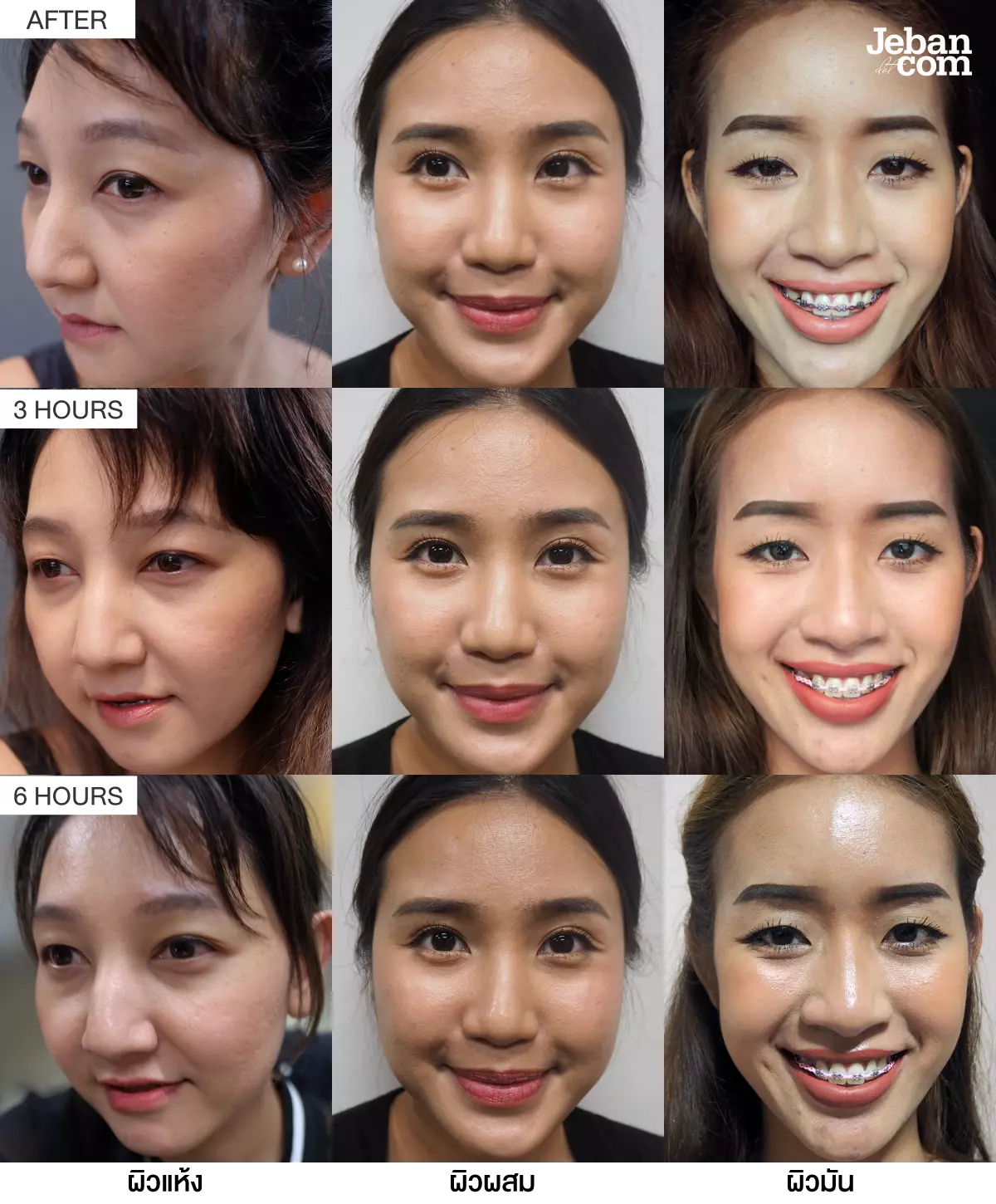 5 รองพื้น อันไหนเริ่ด กับ 3 สภาพผิว 