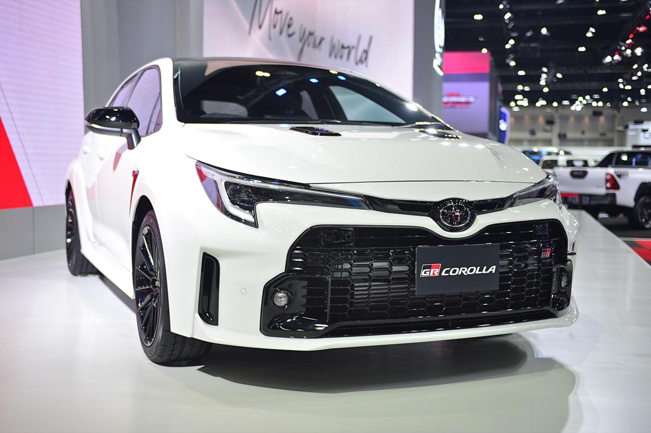 อย่าเรียกพี่ว่าแท็กซี่เพราะพี่มีดีมากกว่านั้น เข้าไทยแล้ว TOYOTA GR COROLLA โผล่ในMotor Expo 2022