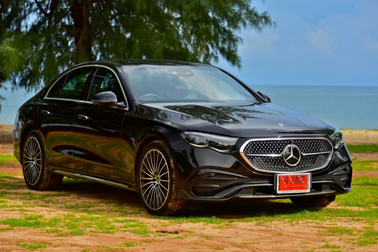 ประกอบไทย วิ่งไฟฟ้าไกลร้อยกิโลเมตร ทดสอบ NEW MERCEDES-BENZ E350e AMG DYNAMIC 