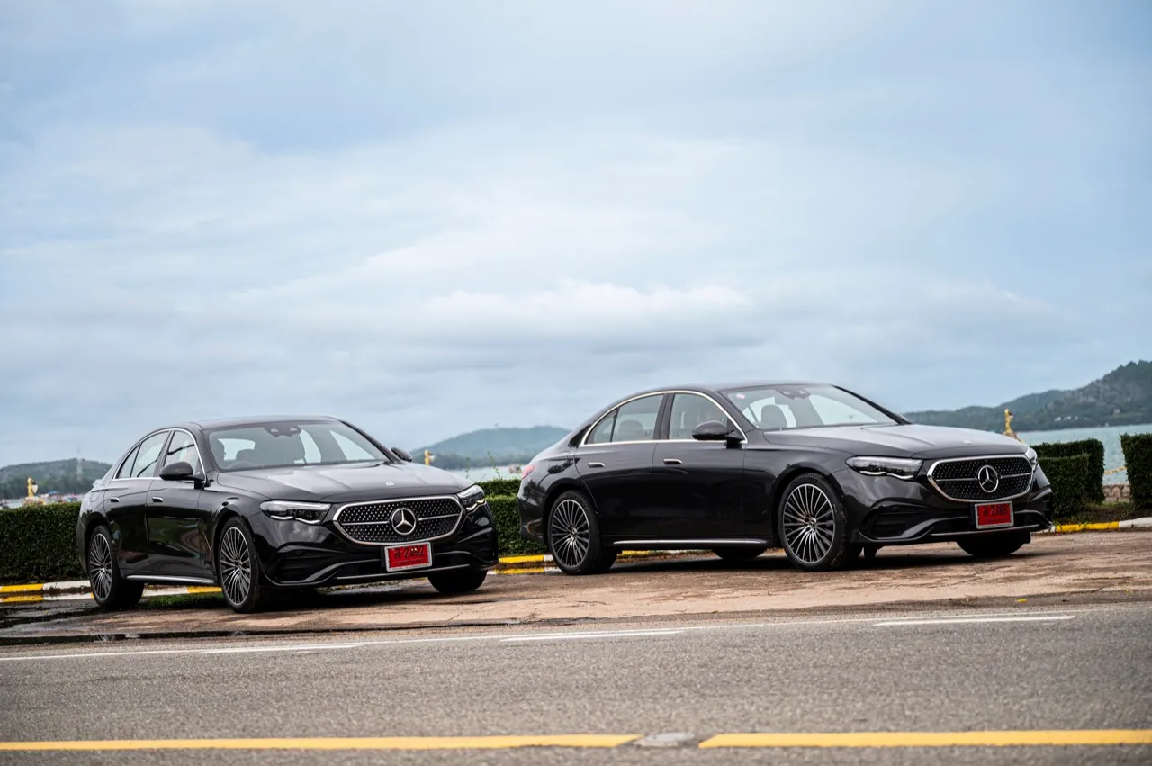 ประกอบไทย วิ่งไฟฟ้าไกลร้อยกิโลเมตร ทดสอบ NEW MERCEDES-BENZ E350e AMG DYNAMIC 