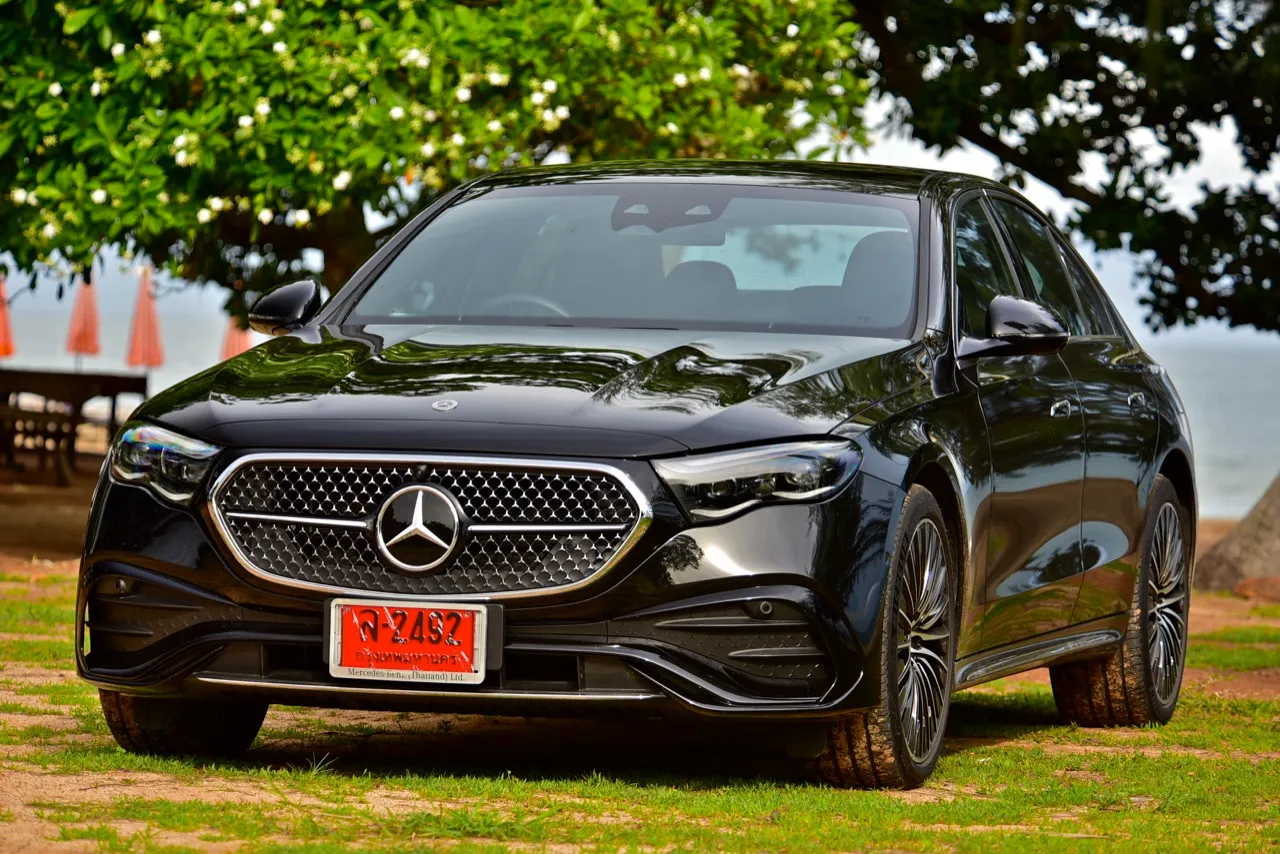 ประกอบไทย วิ่งไฟฟ้าไกลร้อยกิโลเมตร ทดสอบ NEW MERCEDES-BENZ E350e AMG DYNAMIC 