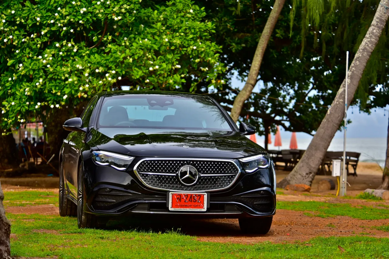 ประกอบไทย วิ่งไฟฟ้าไกลร้อยกิโลเมตร ทดสอบ NEW MERCEDES-BENZ E350e AMG DYNAMIC 