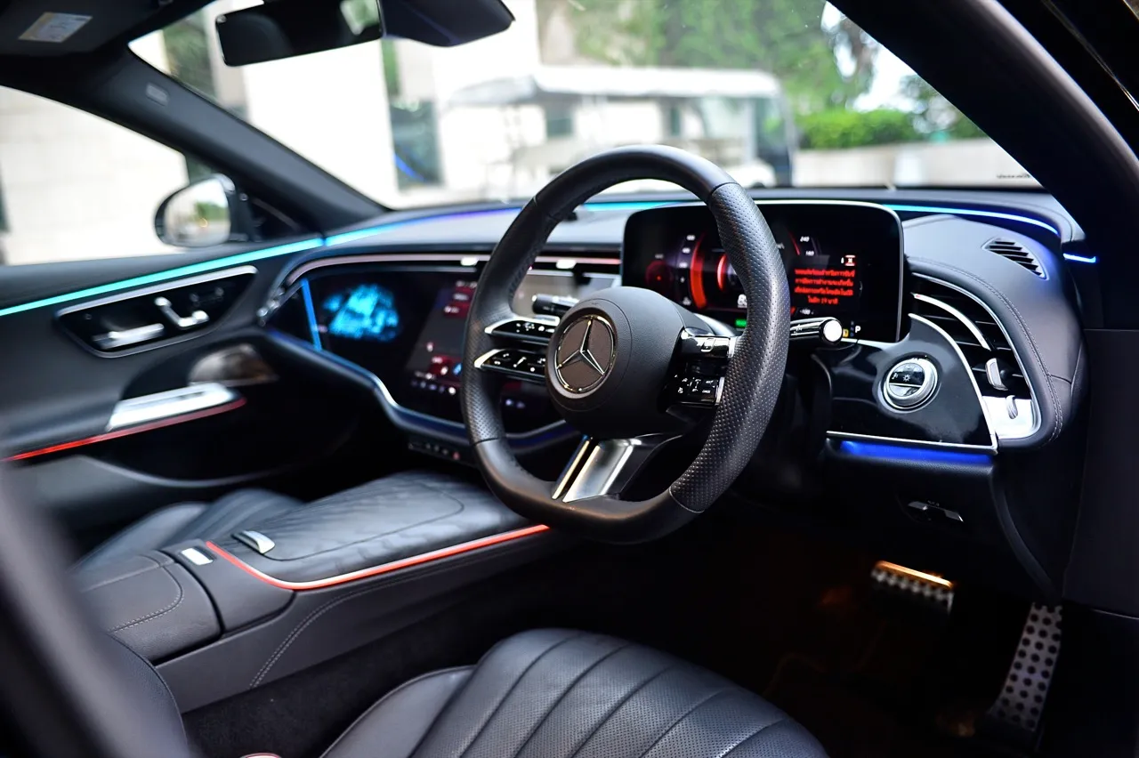 ประกอบไทย วิ่งไฟฟ้าไกลร้อยกิโลเมตร ทดสอบ NEW MERCEDES-BENZ E350e AMG DYNAMIC 