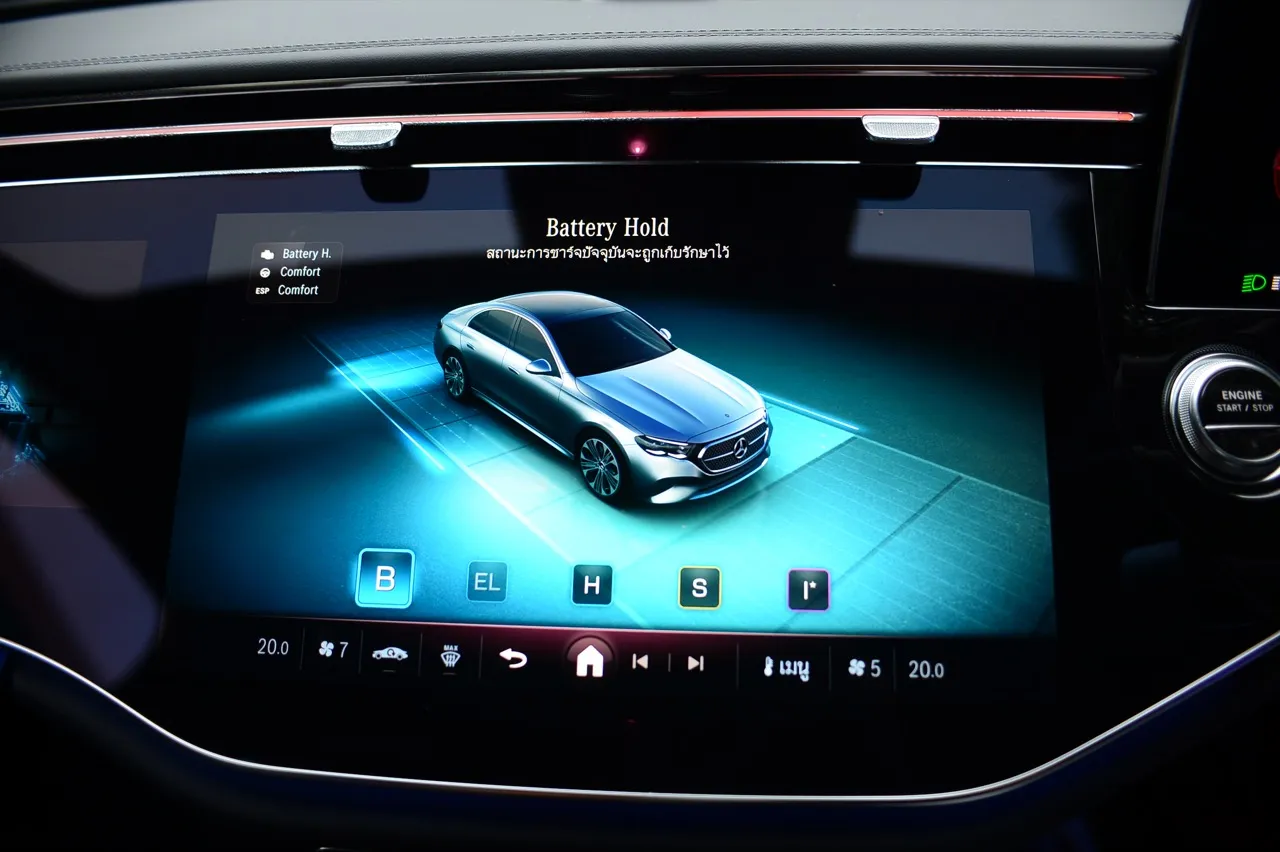 ประกอบไทย วิ่งไฟฟ้าไกลร้อยกิโลเมตร ทดสอบ NEW MERCEDES-BENZ E350e AMG DYNAMIC 