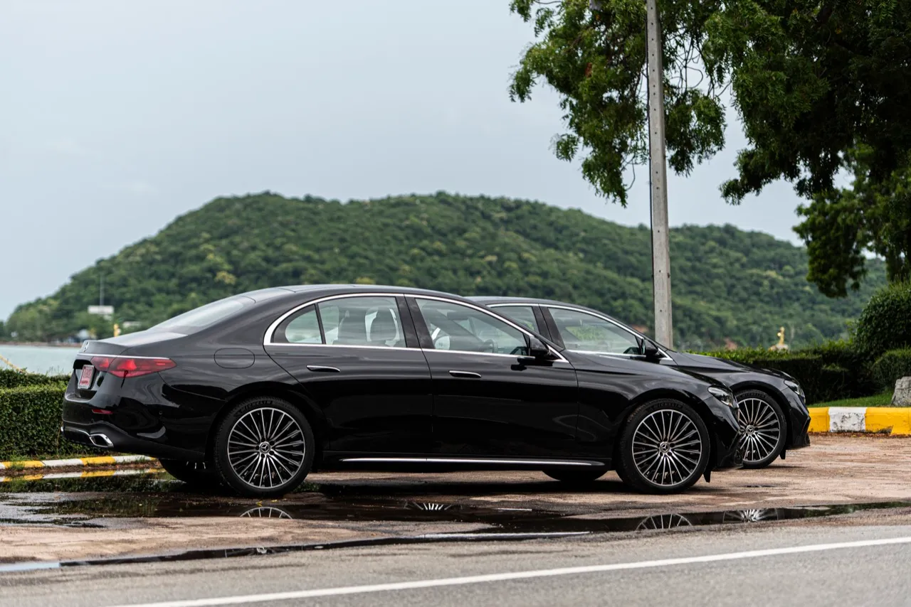 ประกอบไทย วิ่งไฟฟ้าไกลร้อยกิโลเมตร ทดสอบ NEW MERCEDES-BENZ E350e AMG DYNAMIC 