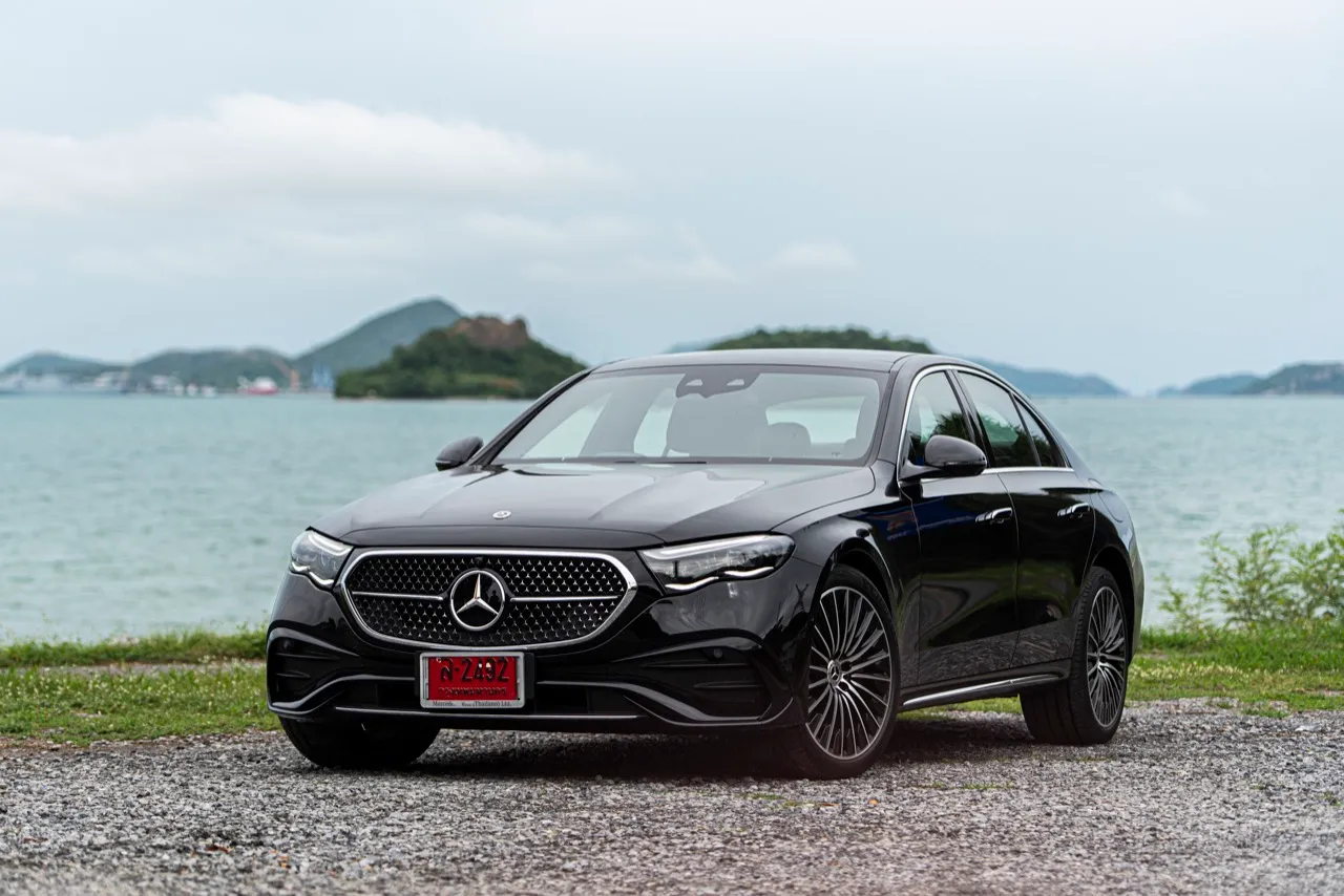ประกอบไทย วิ่งไฟฟ้าไกลร้อยกิโลเมตร ทดสอบ NEW MERCEDES-BENZ E350e AMG DYNAMIC 