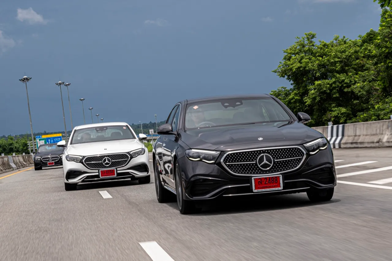 ประกอบไทย วิ่งไฟฟ้าไกลร้อยกิโลเมตร ทดสอบ NEW MERCEDES-BENZ E350e AMG DYNAMIC 