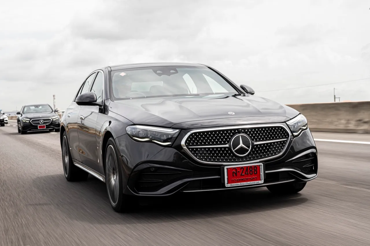 ประกอบไทย วิ่งไฟฟ้าไกลร้อยกิโลเมตร ทดสอบ NEW MERCEDES-BENZ E350e AMG DYNAMIC 