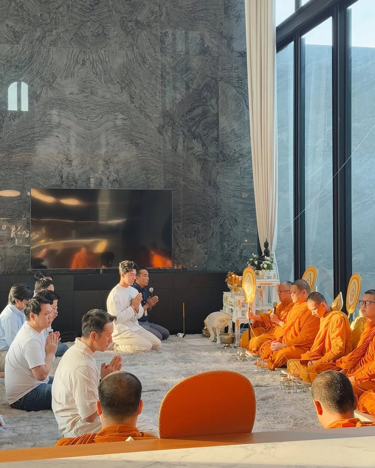 นาย ณภัทร ทำบุญขึ้นบ้านใหม่ หลังใหญ่สวยน่าอยู่มาก พี่หน่อง-พี่หนุ่ม ร่วมยินดี