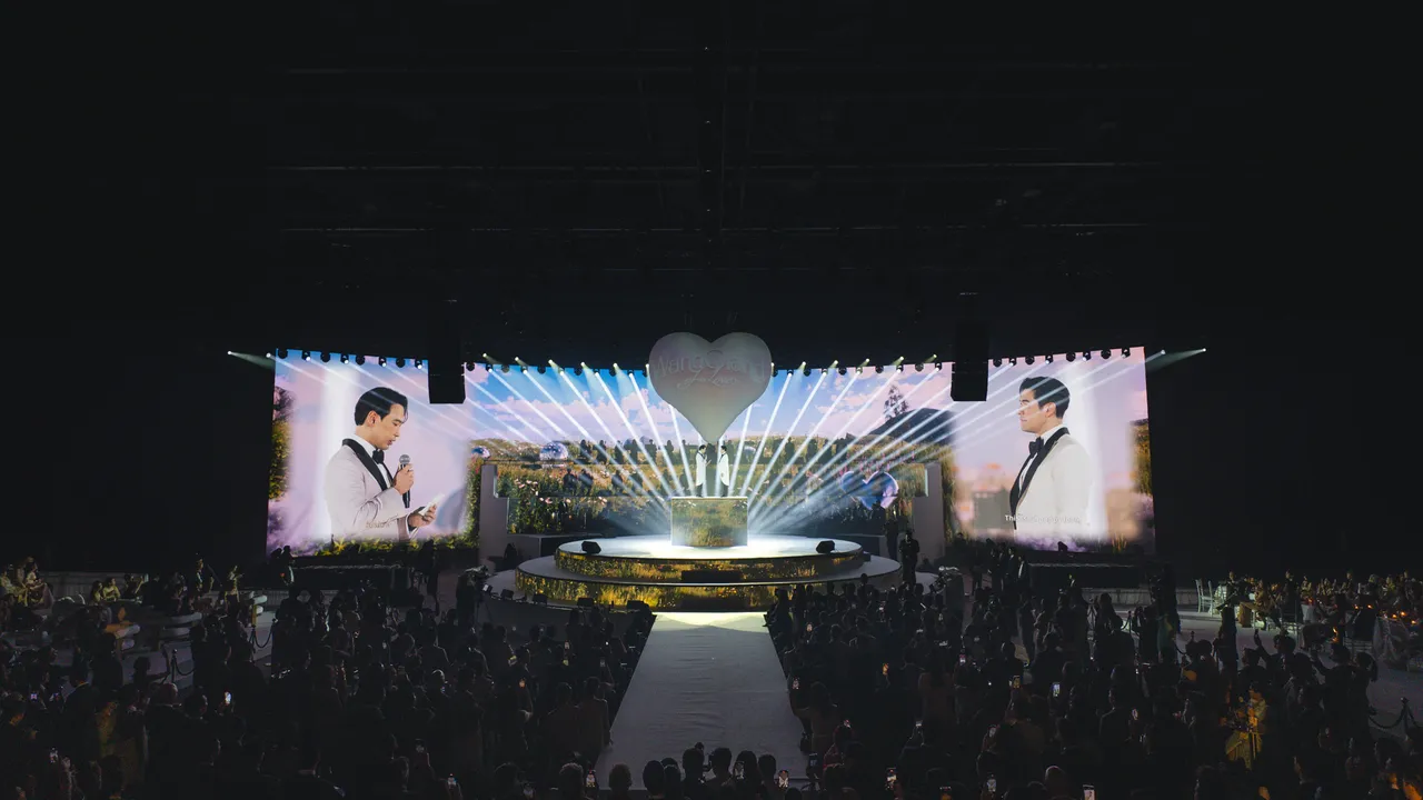 วู้ดดี้-โอ๊ต ควงคู่ฉลองวิวาห์สุดอบอุ่น ภายใต้คอนเซปต์ WANDOLAND OF LOVE