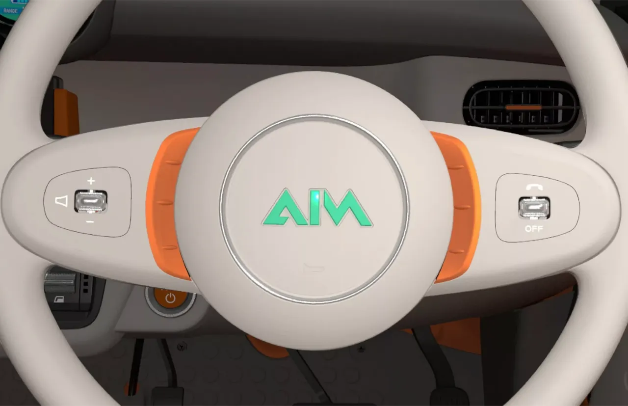 ราคาสี่แสน! รถยนต์ไฟฟ้า AIM EVM วิ่งไกล 120 กิโลเมตร