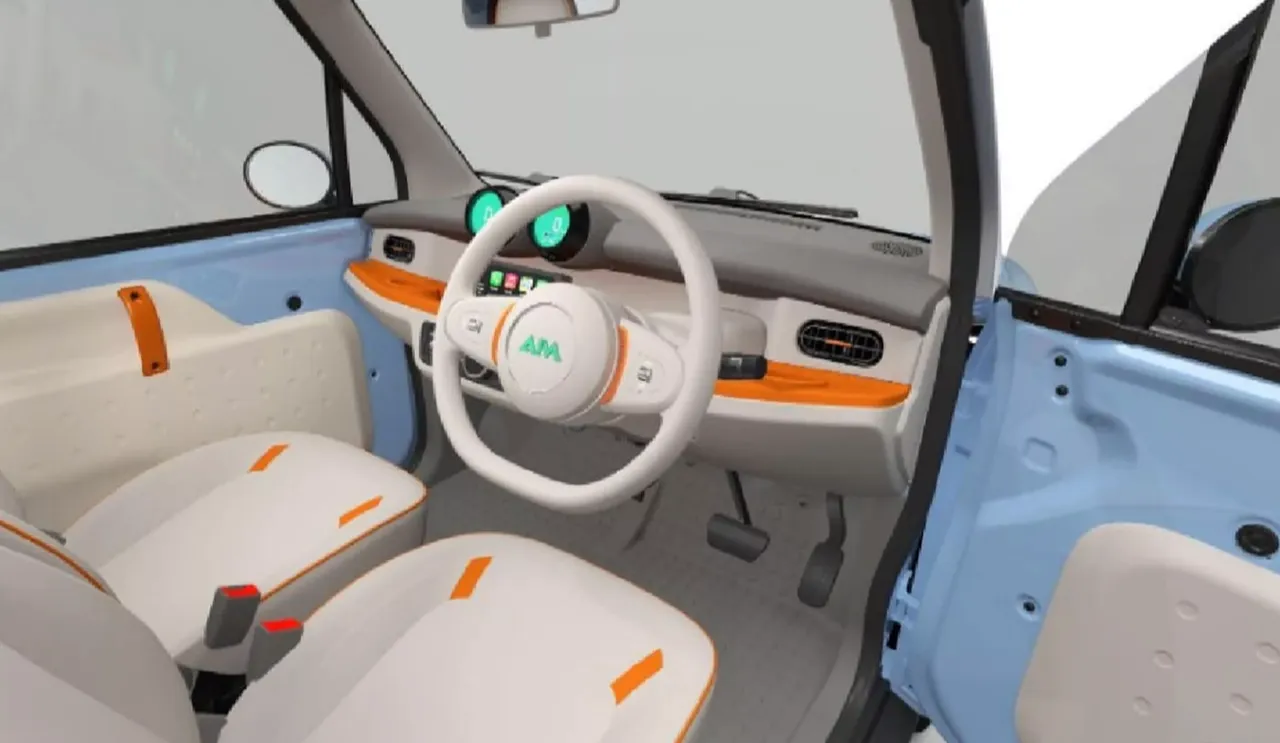 ราคาสี่แสน! รถยนต์ไฟฟ้า AIM EVM วิ่งไกล 120 กิโลเมตร