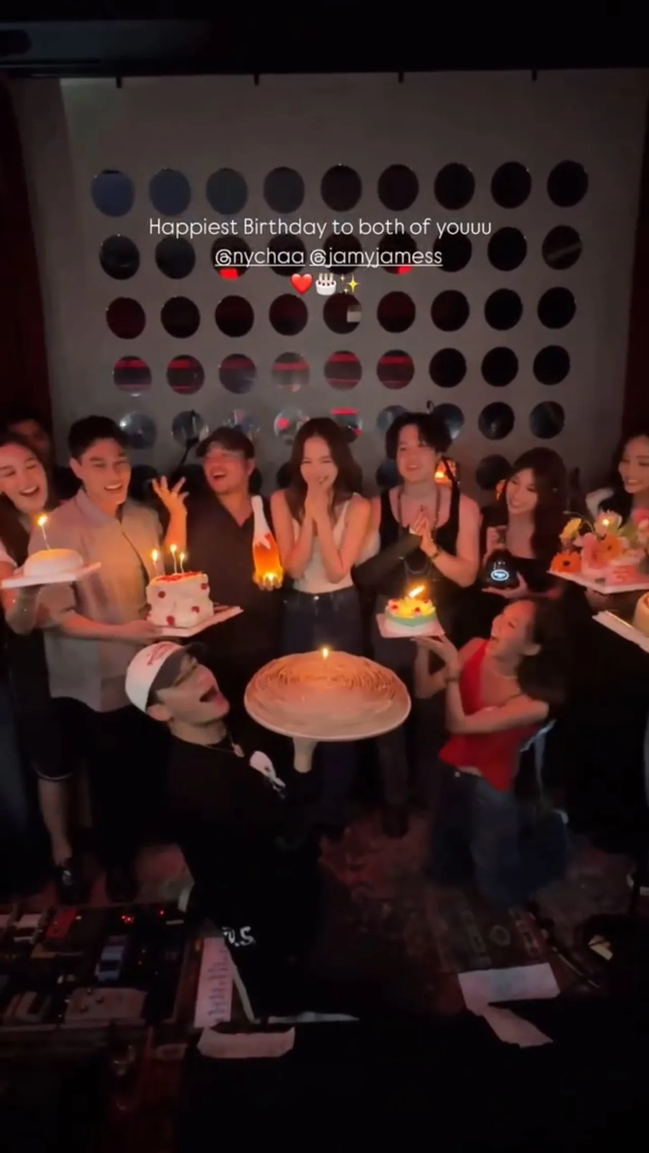 เจมมี่เจมส์ อวยพรวันเกิด ณิชา ขอให้คนเหี้xๆ ออกไป ทำนางเอกดังเอามือปิดปาก (คลิป)