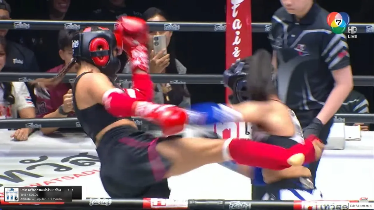 มิลลิ ขึ้นชกมวยไฟต์แรกในชีวิต ออกอาวุธจัดเต็ม สุดท้ายแพ้คะแนนฉิวเฉียด