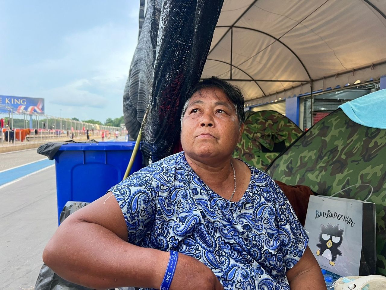 นางแป้ง อายุ 64 ชาวอำเภอบ้านกรวด จ.บุรีรัมย์