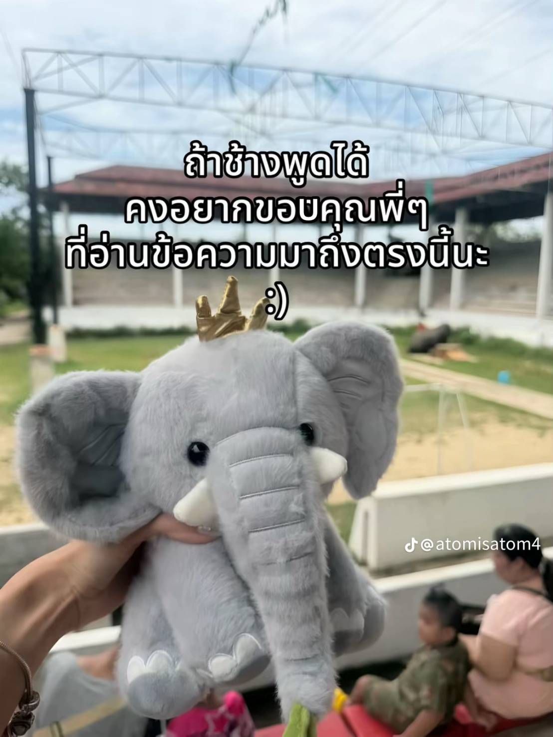 ภาพจากบัญชี TikTok @ATOMISATOM 
