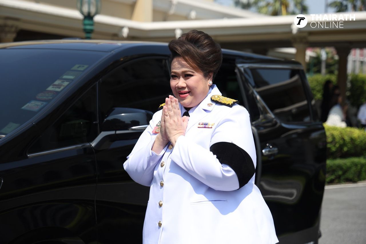 นางสาวศุภมาส อีศรภักดี รัฐมนตรีประจำสำนักนายกรัฐมนตรี