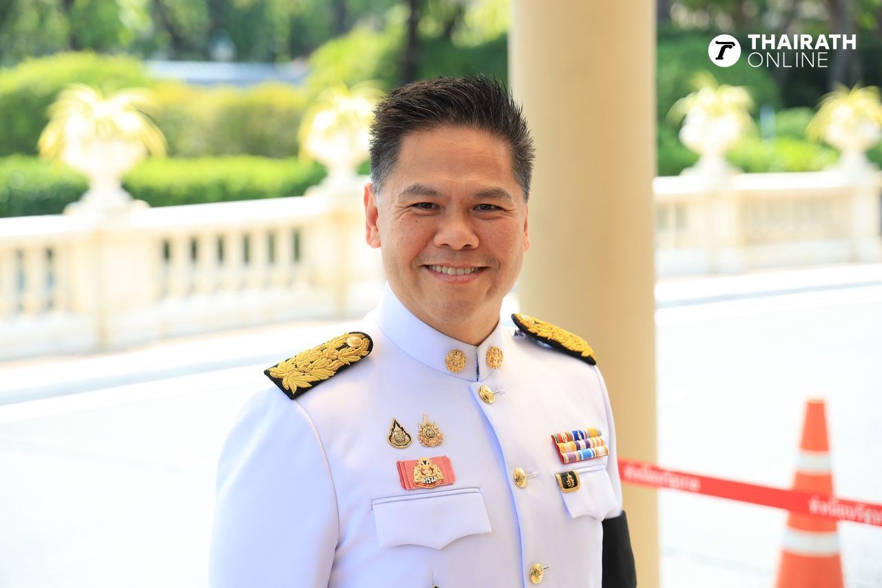 นายวราวุธ ศิลปอาชา รัฐมนตรีว่าการกระทรวงอุตสาหกรรม