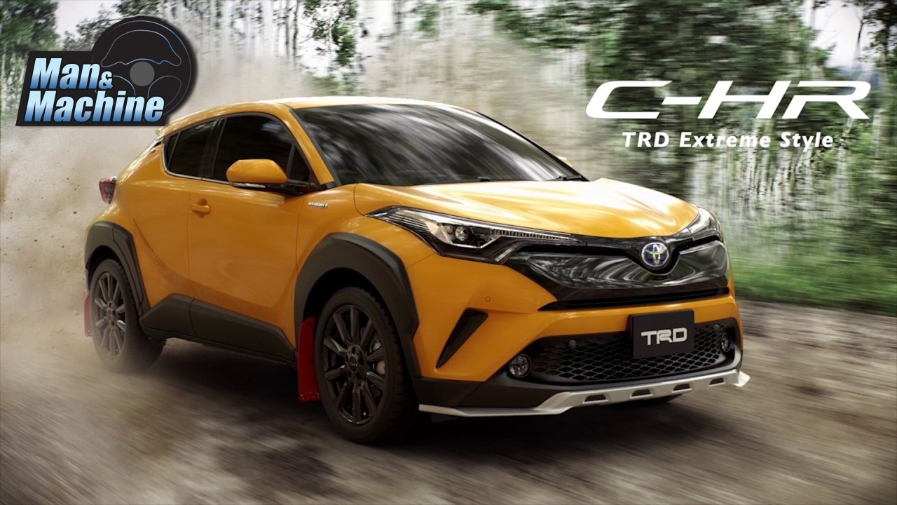 สามห่วงทะลวงฝุ่น TOYOTA C-HR แต่งเต็ม TRD
