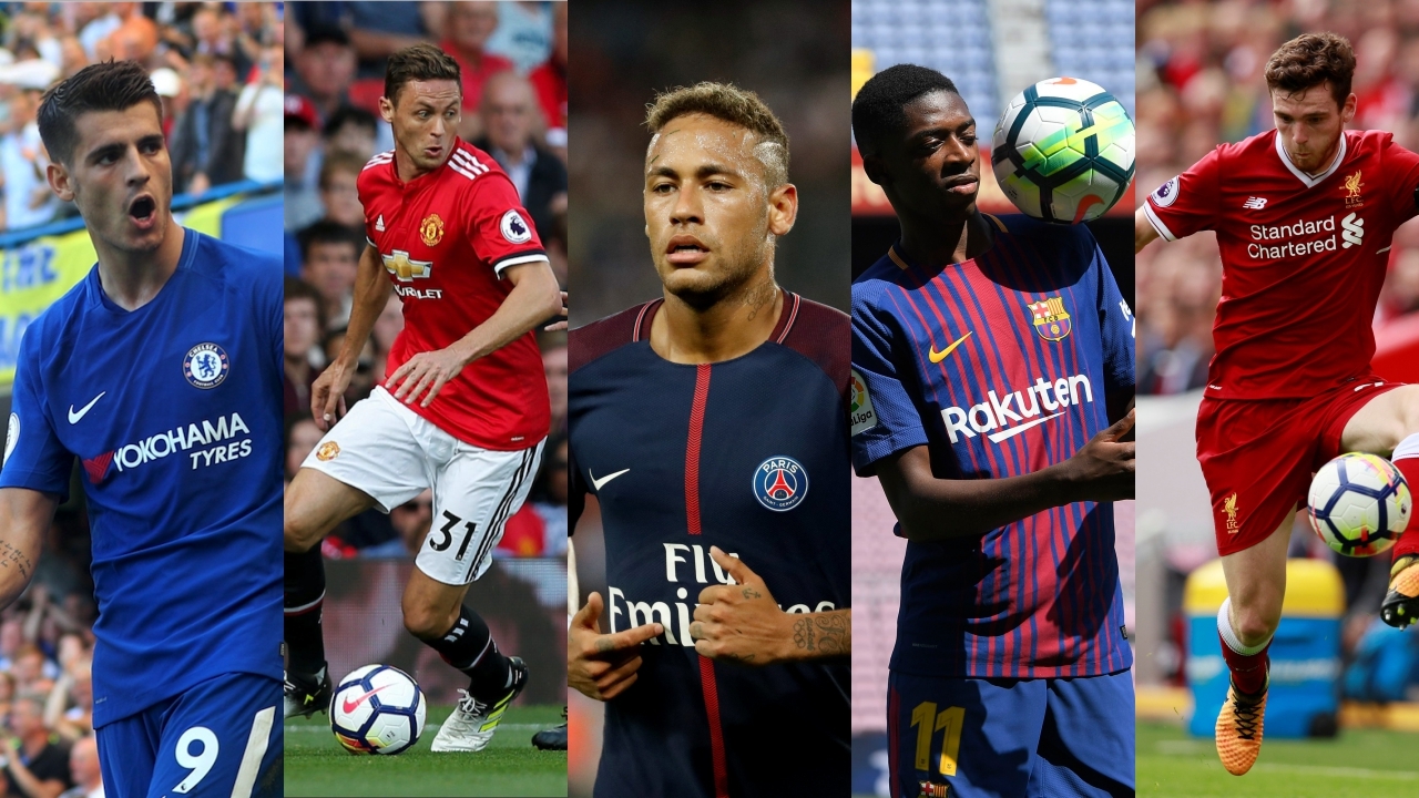สุดคึกคัก! อัพเดตตลาดซื้อ-ขายนักเตะ 4 ลีกดังยุโรป 2017-18