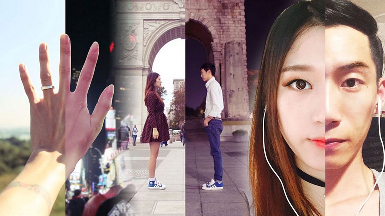 ระยะทางไม่ใช่อุปสรรค! คู่รักปิ๊งไอเดียภาพสื่อรัก แชร์หวานทั่วโซเชียล