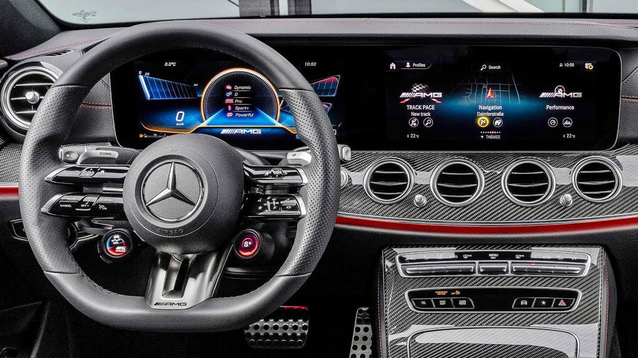 ส่อง พวงมาลัยแบบใหม่สุดไฮเทคใน E-CLASS FACELIFT 2021