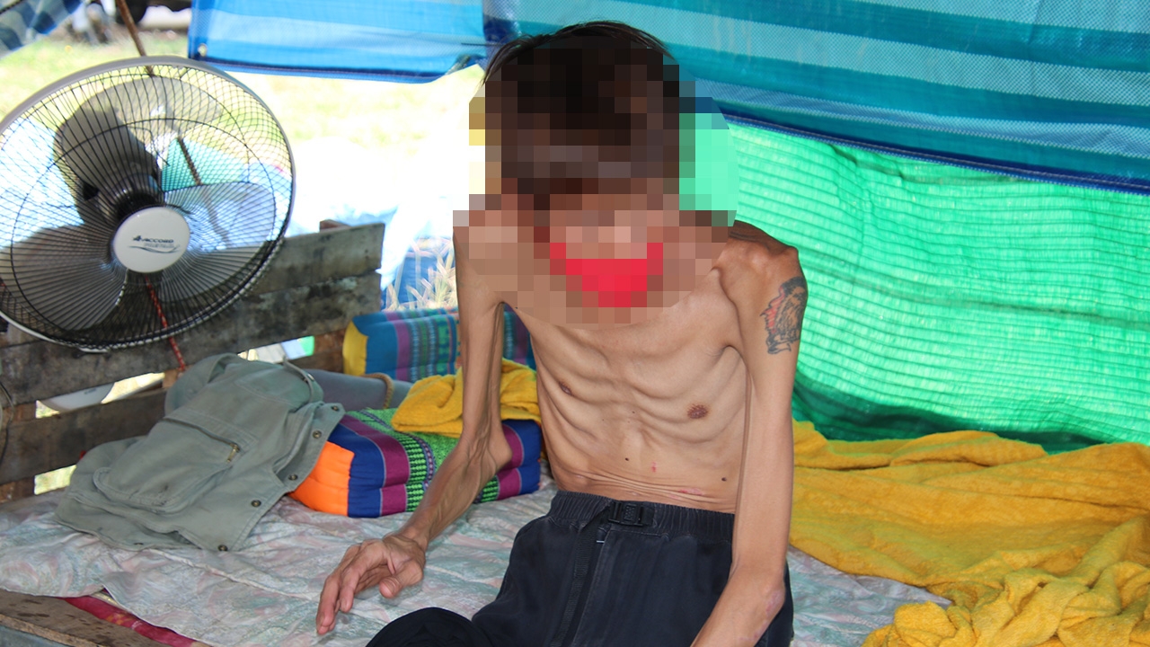 หนุ่มป่วยมะเร็งระยะสุดท้าย โดนพิษโควิดซ้ำ ไร้เงินซื้อข้าว วอนคนช่วยเหลือ