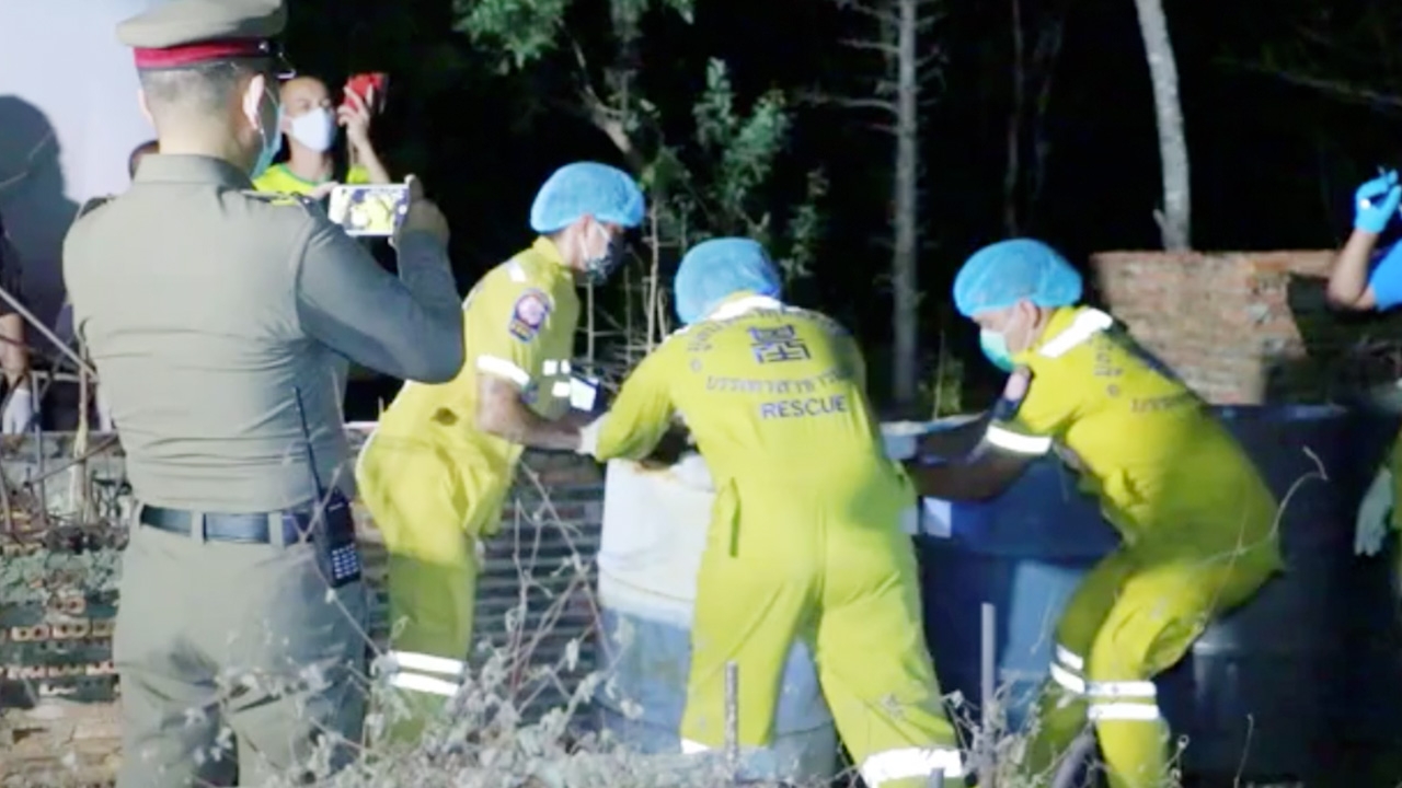 ส.ท.ตาคลี ดับปริศนา ศพอยู่ในถัง-เท้าชี้ฟ้า ญาติสงสัยเหตุฆาตกรรม 