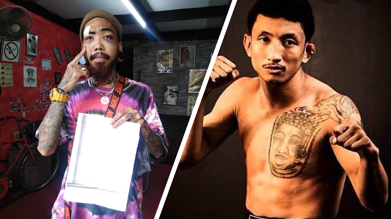 ช่างตัดผมพูดจาไม่เข้าหู นักมวยดังยัวะเรียกพวกรุมกินโต๊ะน่วมคาร้าน